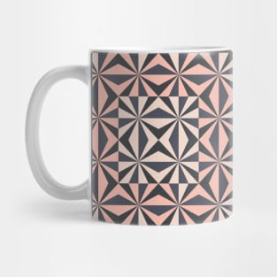 Vintage Geometric Zig Zag Pattern Mug